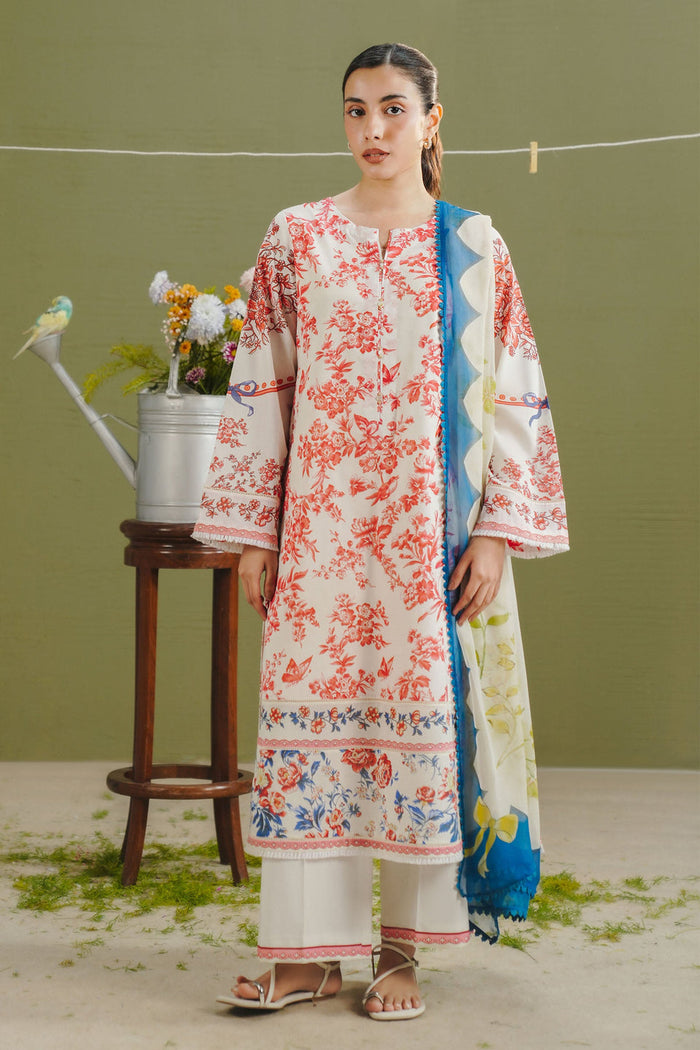 Pakistani Coco by Zarashahjahan Unstitched Three Piece Elvo-4A