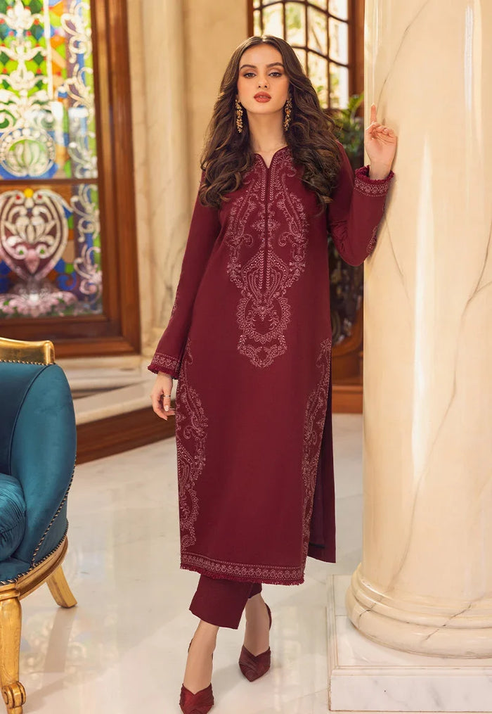Pakistani Asim Jofa Embroidered Lawn Unstitched Two Piece - Suit AJP-02