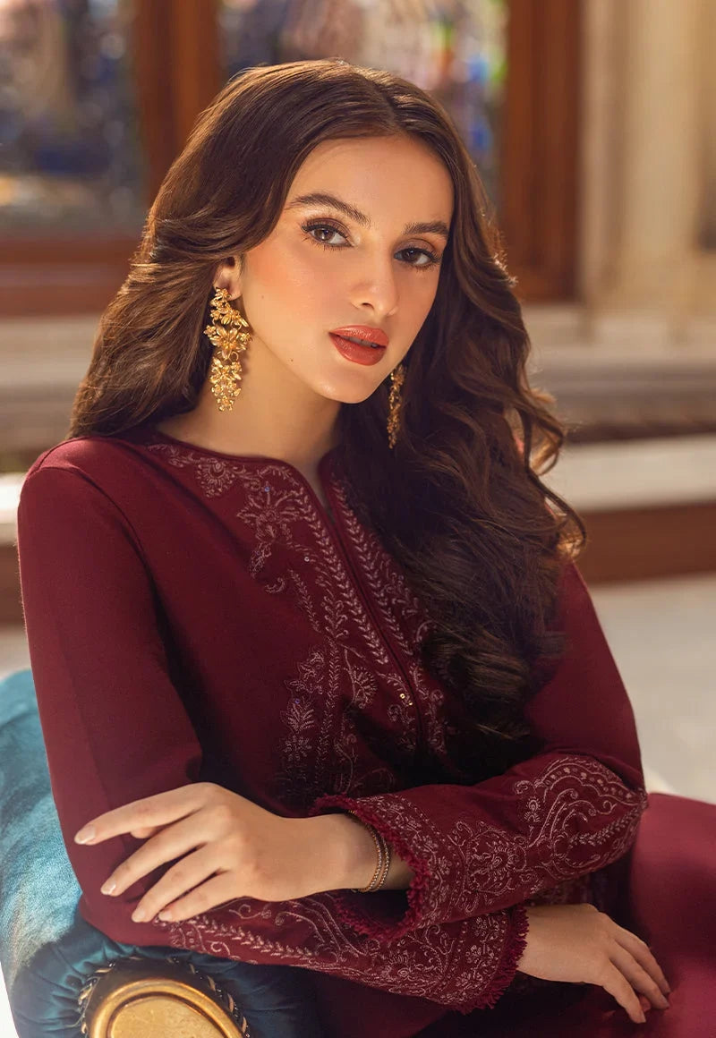 Pakistani Asim Jofa Embroidered Lawn Unstitched Two Piece - Suit AJP-02