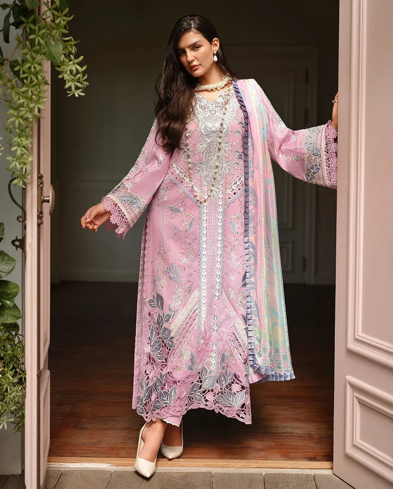 Pakistani Mushq Unstitched Three Piece - Endless Love