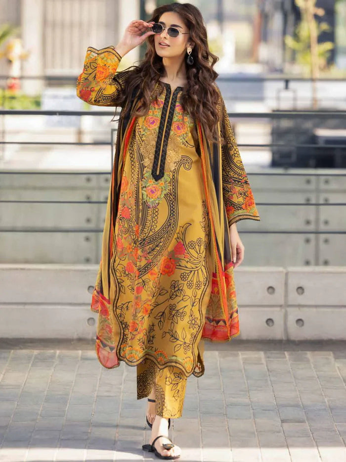 Pakistani Charizma Aghaz e Nou Unstitched Three Piece