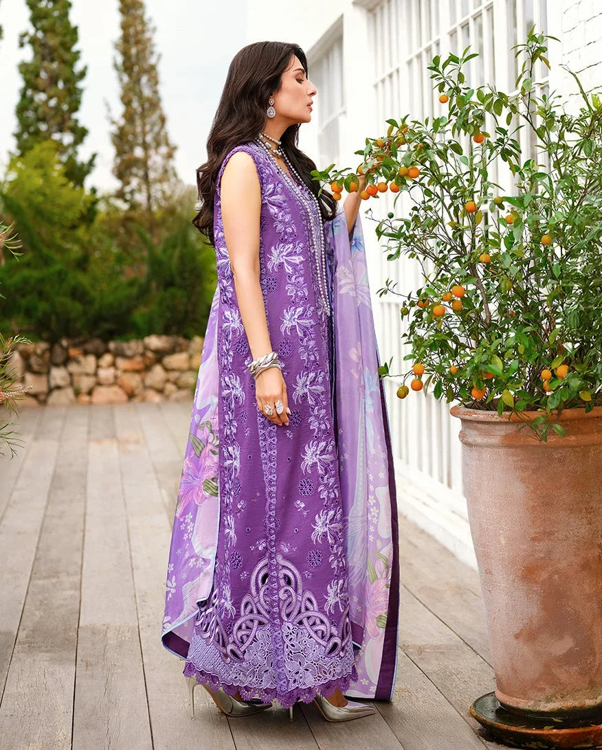 Pakistani Mushq Unstitched Three Piece - Lovers Lane