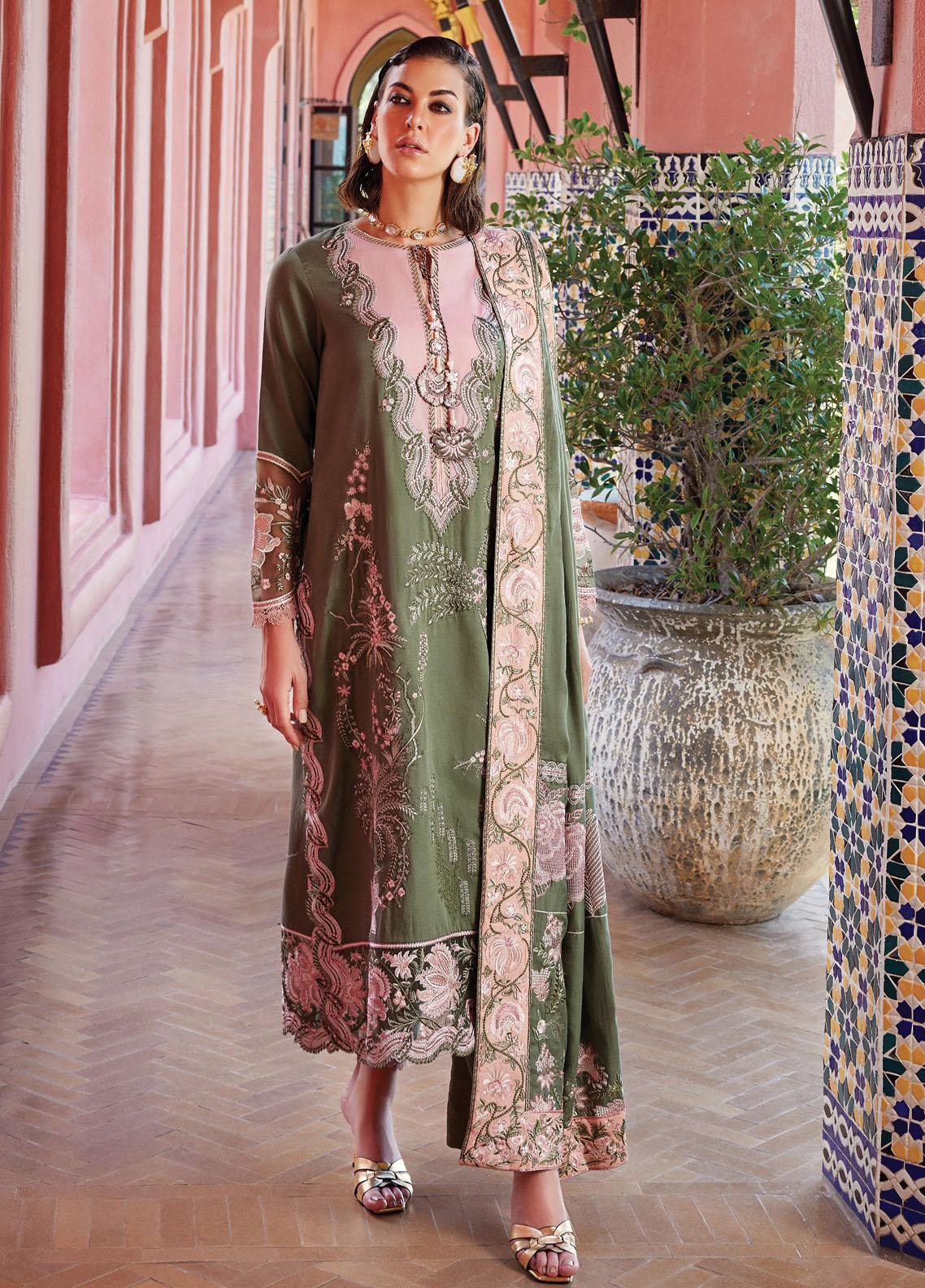 Pakistani Moroccan Dream By Mushq Unstitched Three Piece