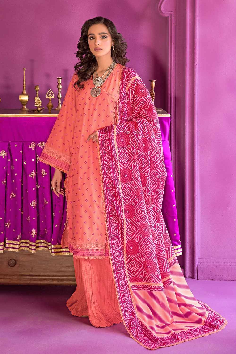 Pakistani Gul Ahmed Unstitched Three Piece