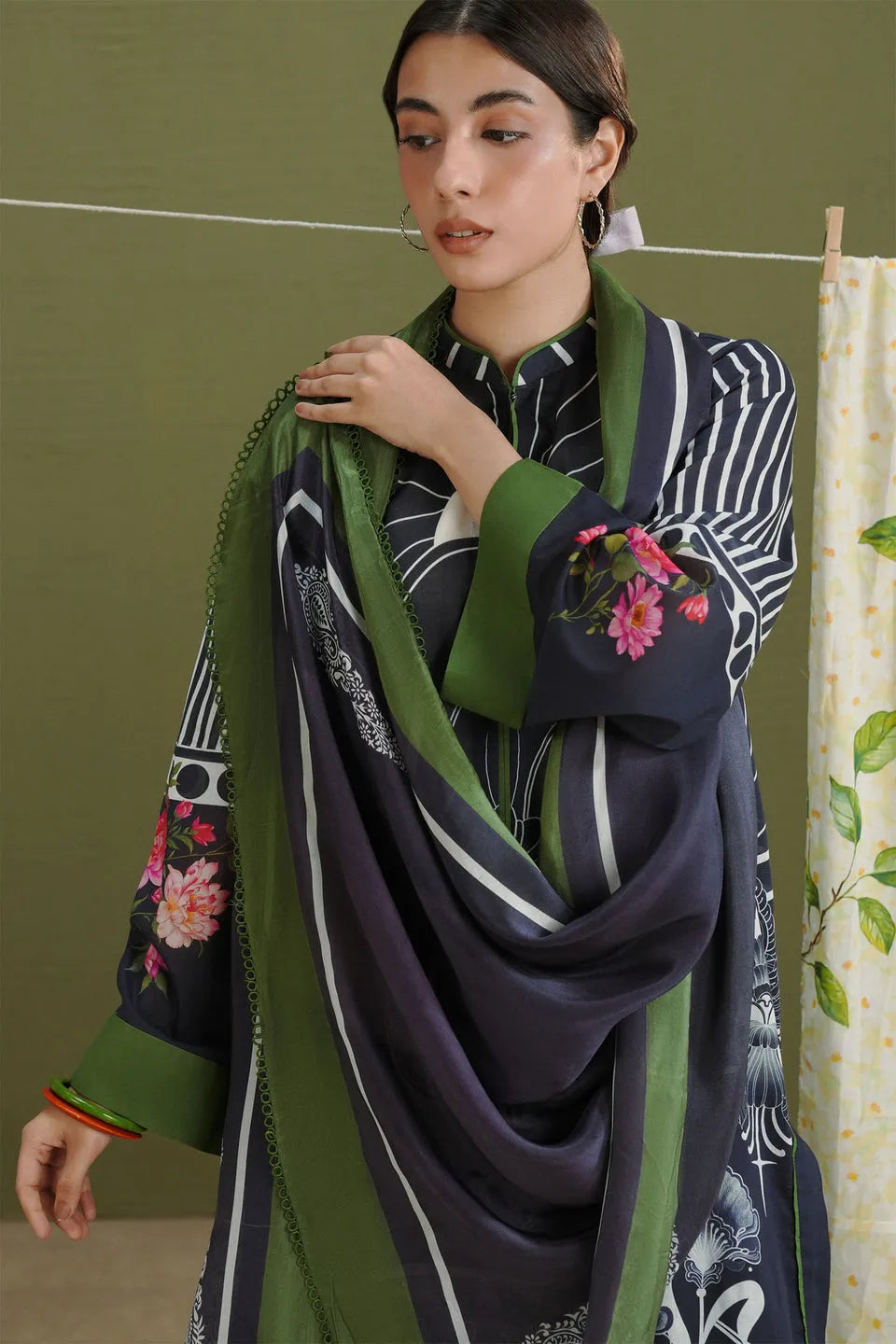 Pakistani Coco by Zarashahjahan Unstitched Three Piece Elix-10B