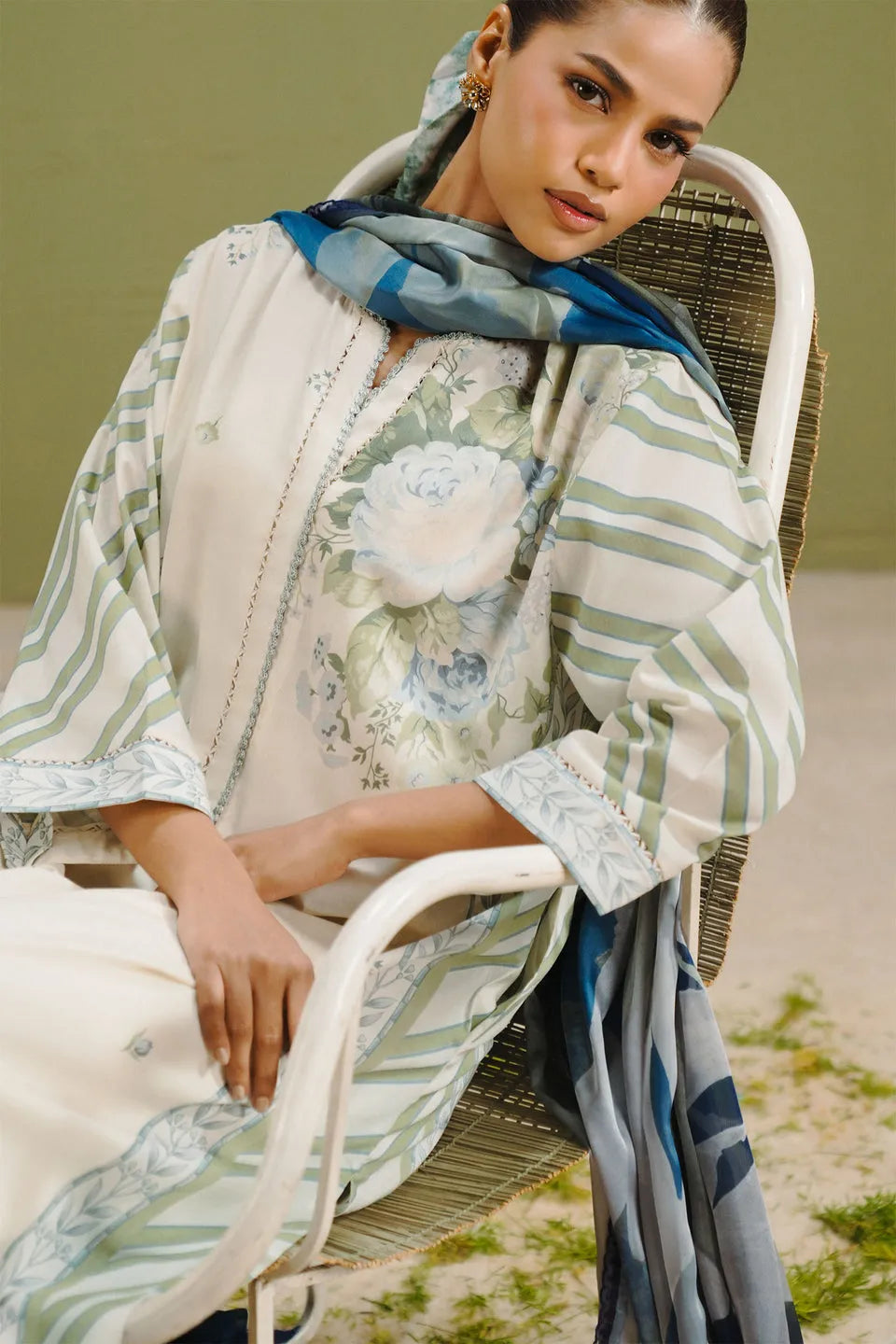 Pakistani Coco by Zarashahjahan Unstitched Three Piece Elix-1B