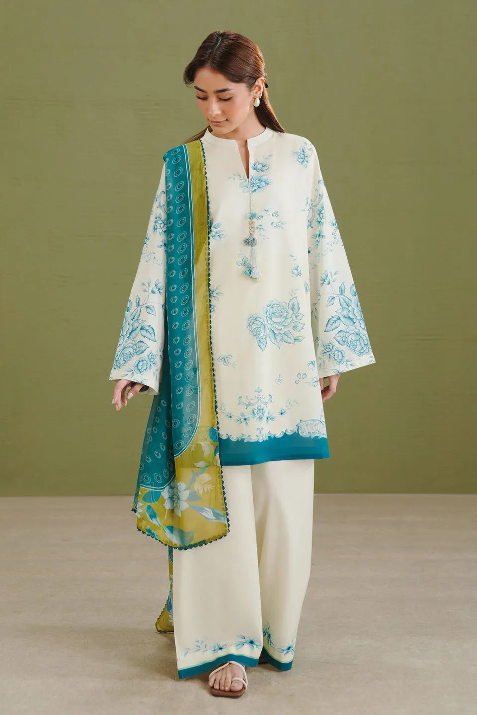 Pakistani Coco by Zarashahjahan Unstitched Three Piece Elix-2A