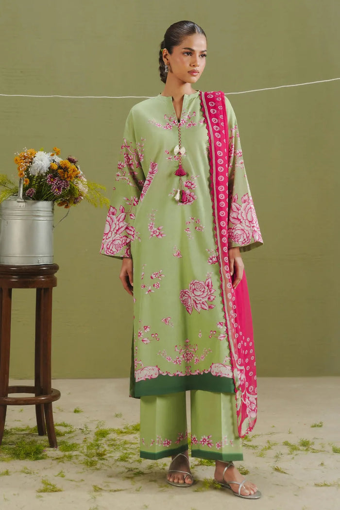 Pakistani Coco by Zarashahjahan Unstitched Three Piece Elix-2B