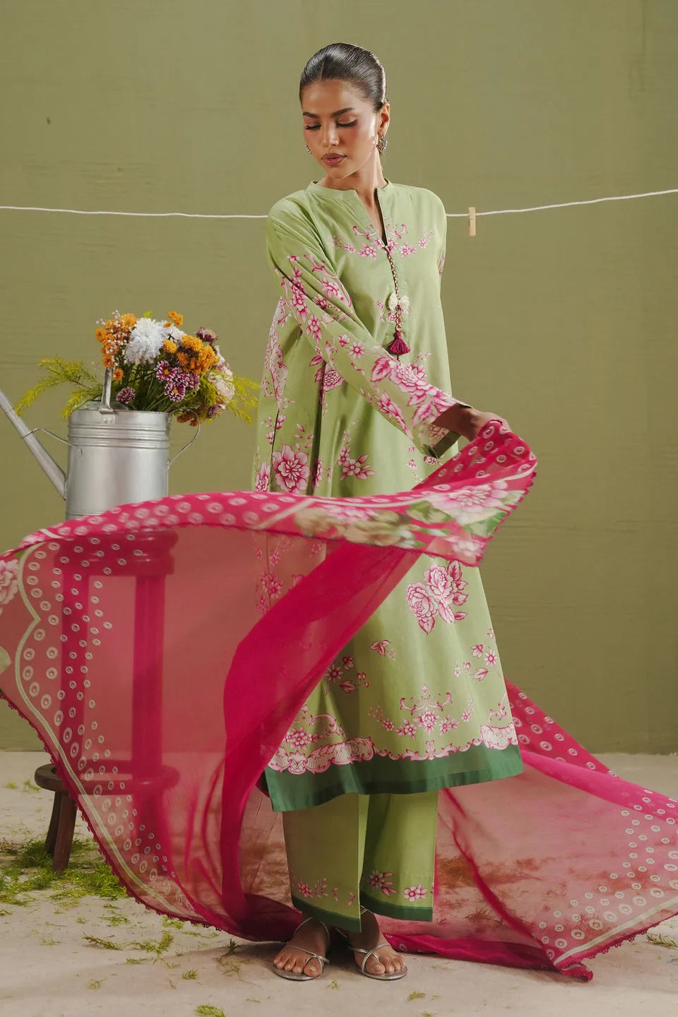 Pakistani Coco by Zarashahjahan Unstitched Three Piece Elix-2B