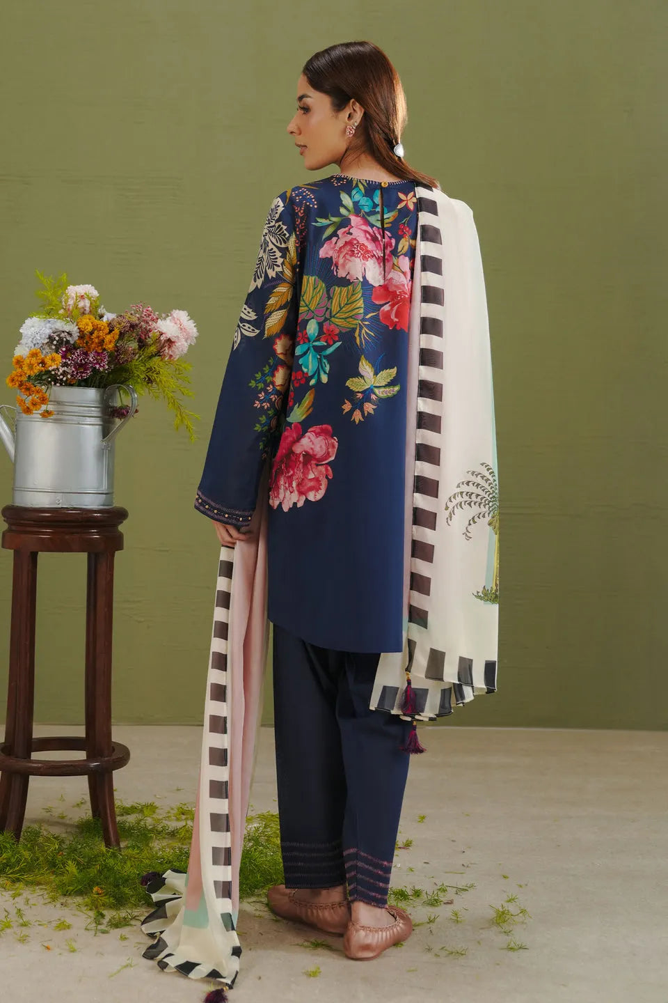 Pakistani Coco by Zarashahjahan Unstitched Three Piece Elix-3B