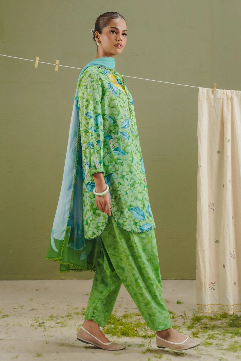 Pakistani Coco by Zarashahjahan Unstitched Three Piece Elix-7B