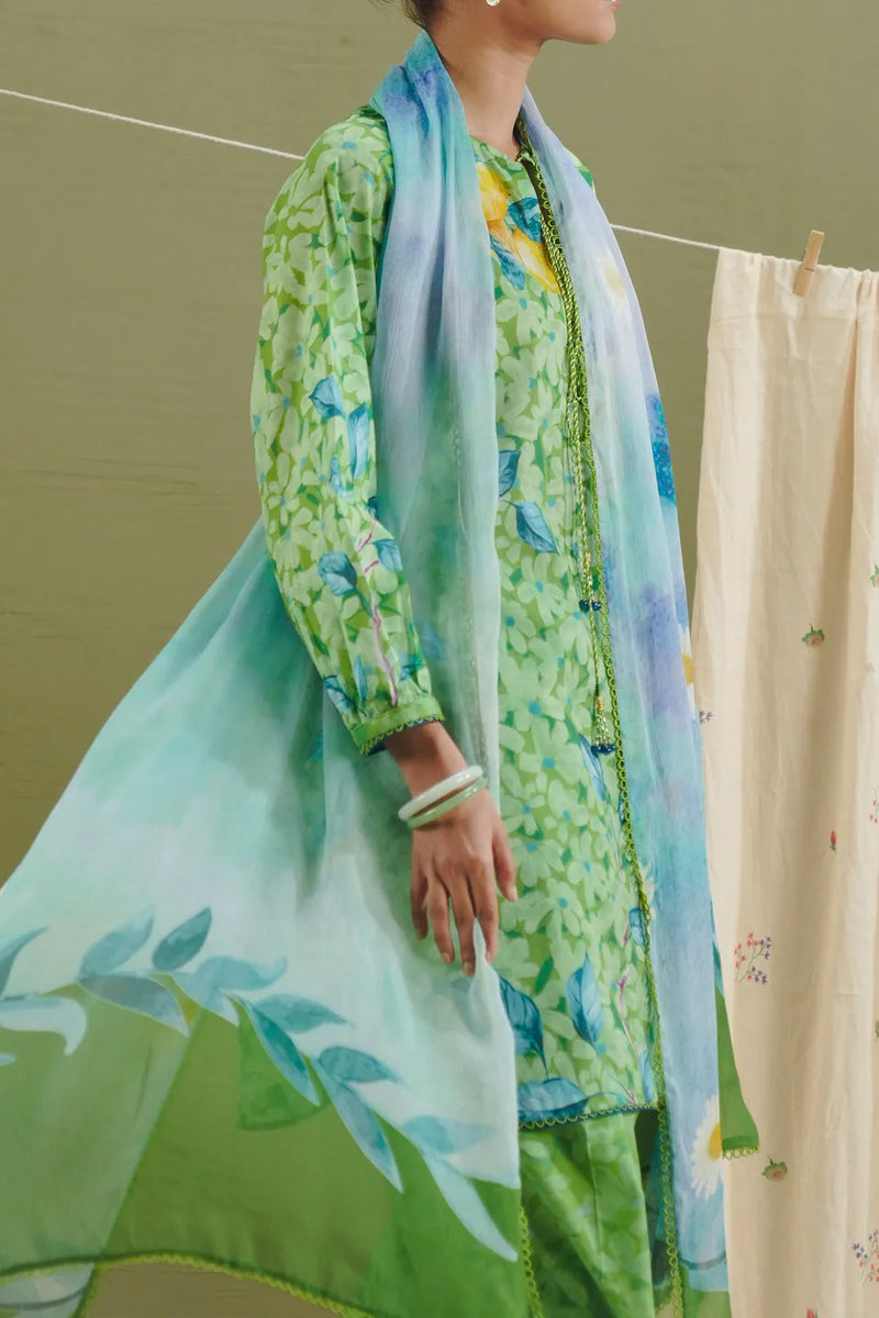 Pakistani Coco by Zarashahjahan Unstitched Three Piece Elix-7B