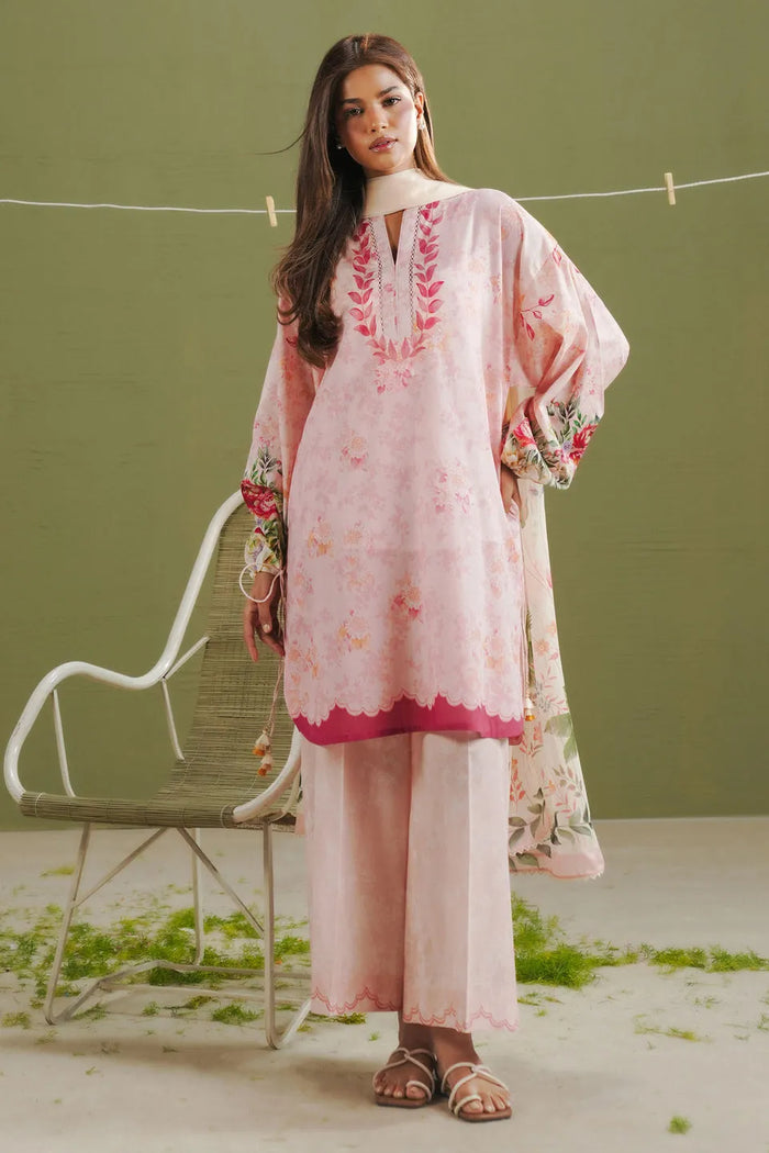 Pakistani Coco by Zarashahjahan Unstitched Three Piece Elix-8B