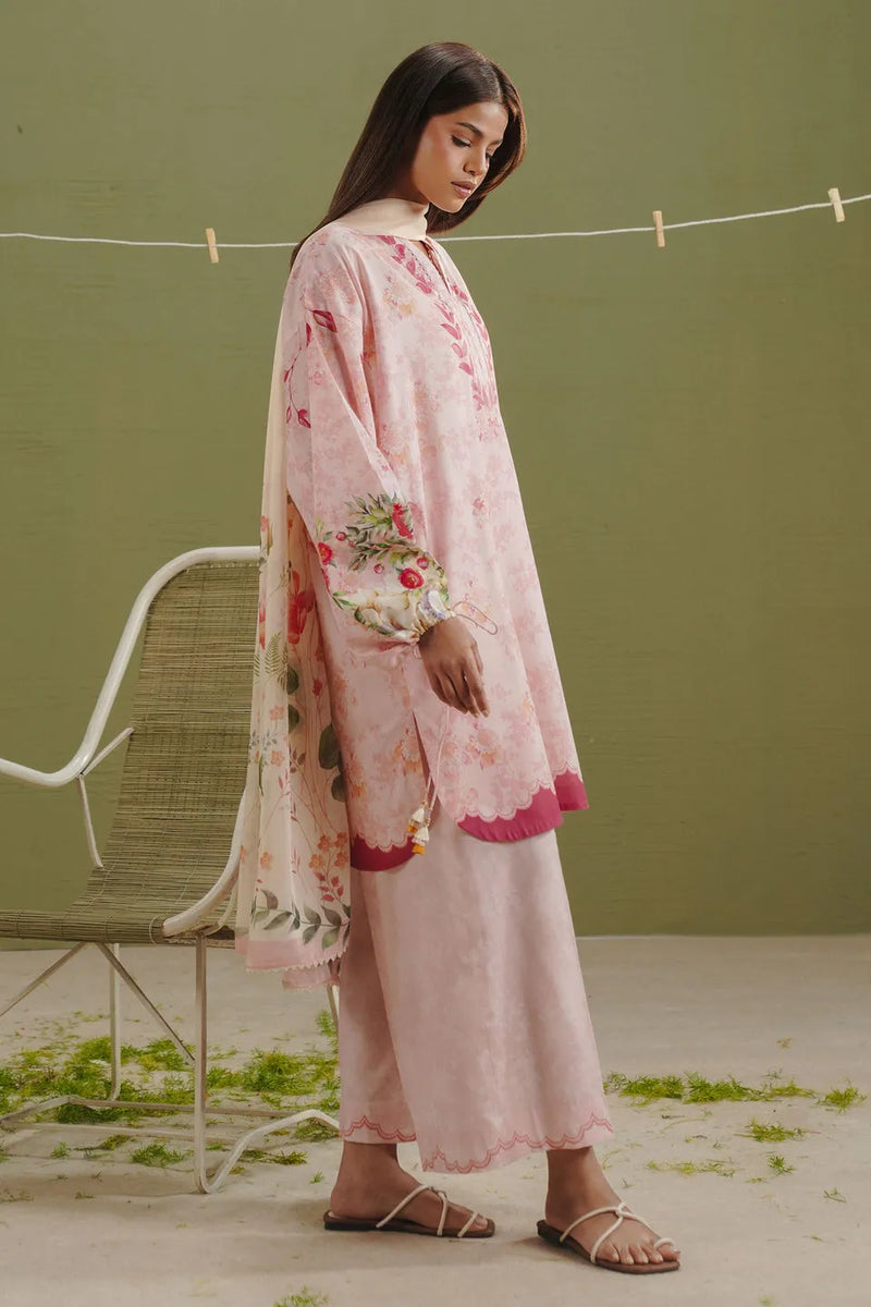 Pakistani Coco by Zarashahjahan Unstitched Three Piece Elix-8B