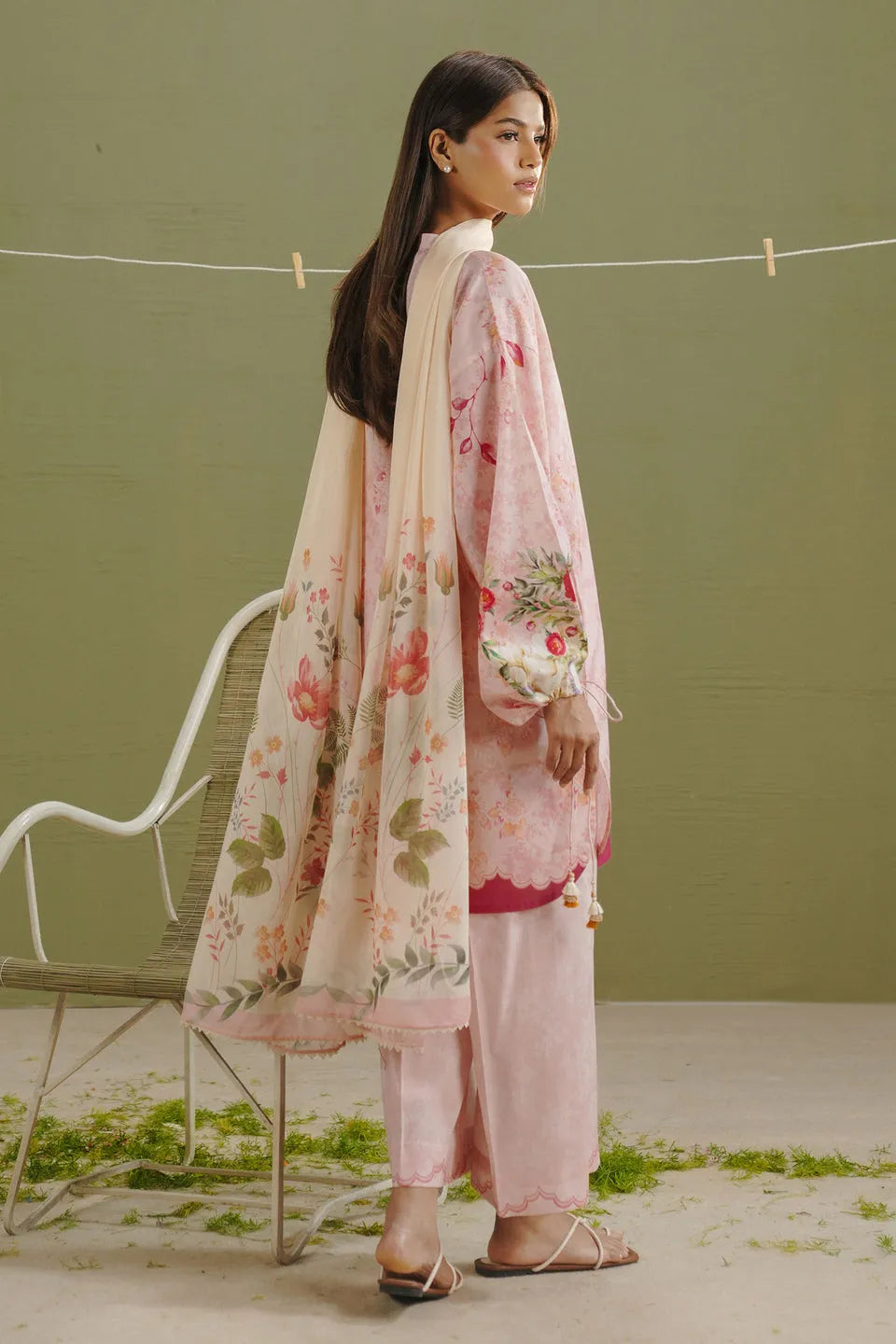 Pakistani Coco by Zarashahjahan Unstitched Three Piece Elix-8B