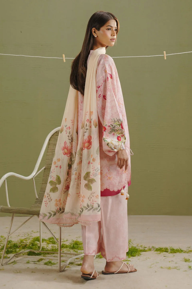 Pakistani Coco by Zarashahjahan Unstitched Three Piece Elix-8B