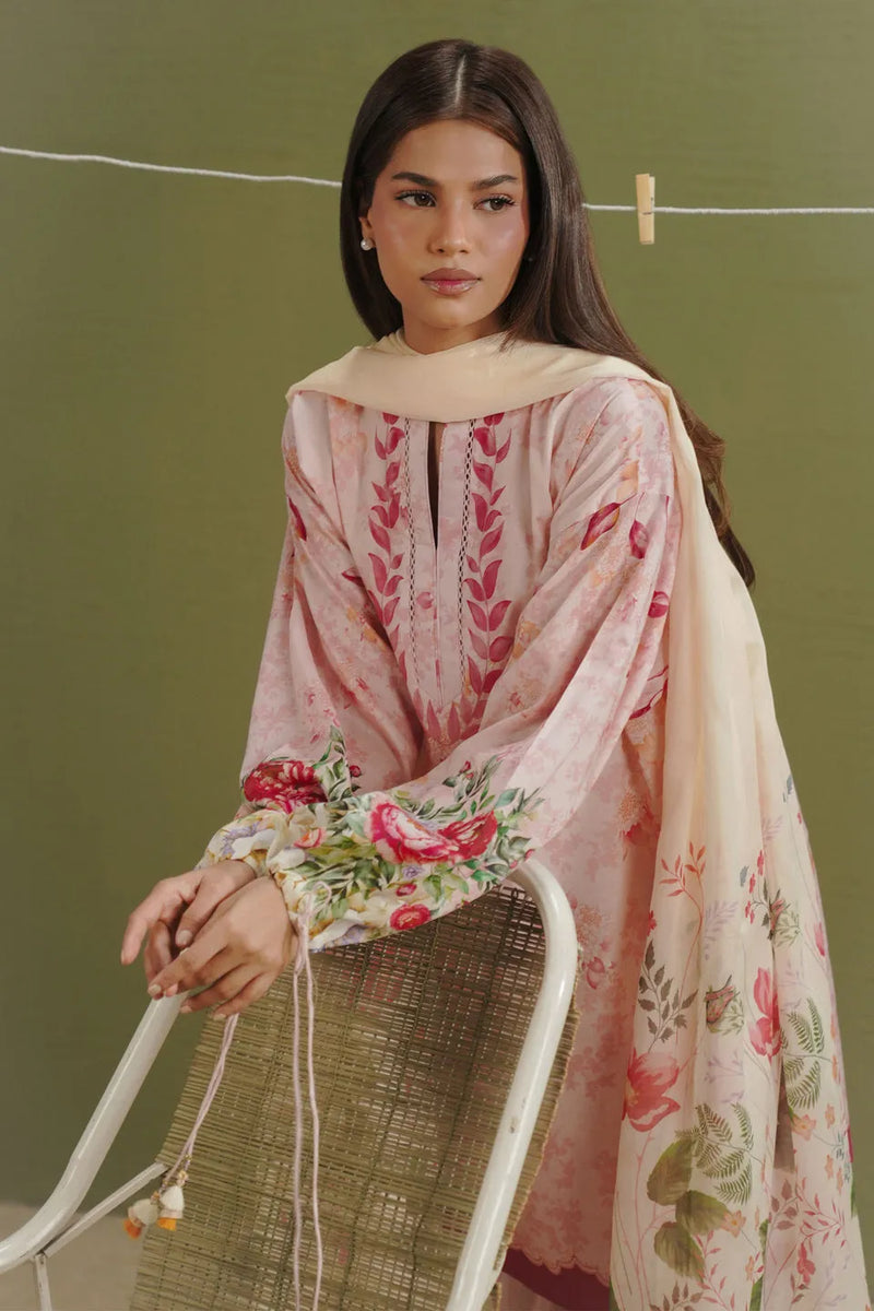 Pakistani Coco by Zarashahjahan Unstitched Three Piece Elix-8B