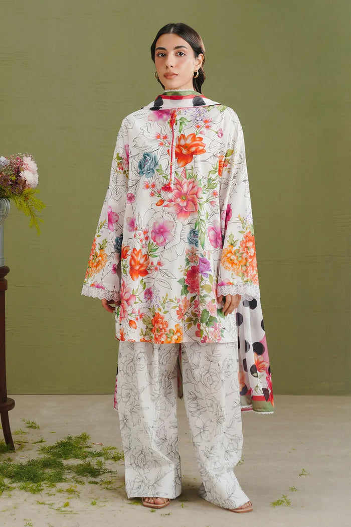 Pakistani Coco by Zarashahjahan Unstitched Three Piece Elix-9A