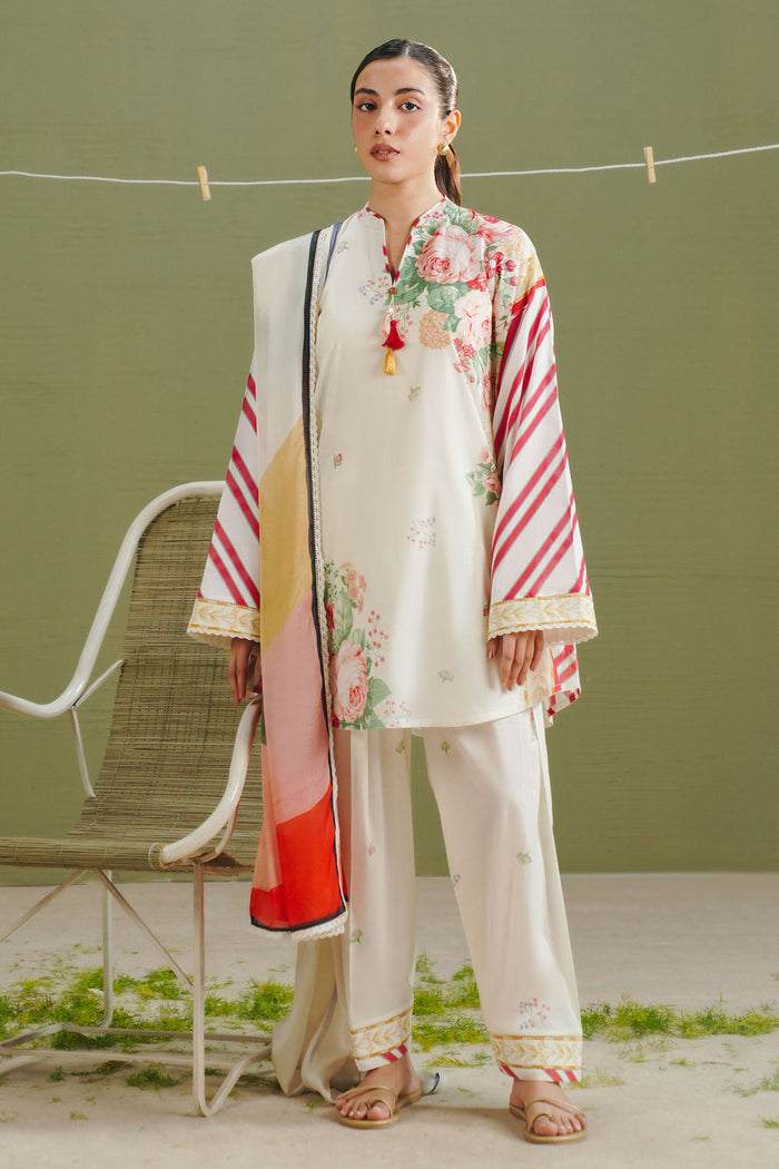 Pakistani Coco by Zarashahjahan Unstitched Three Piece Zeya-1A