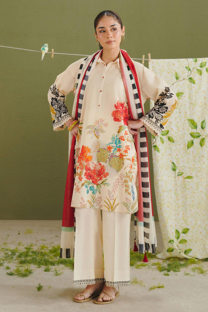 Pakistani Coco by Zarashahjahan Unstitched Three Piece Vera-3A
