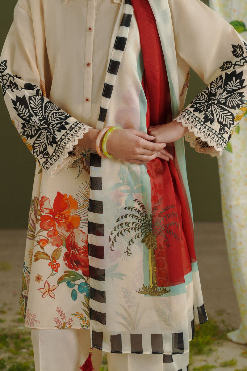 Pakistani Coco by Zarashahjahan Unstitched Three Piece Vera-3A