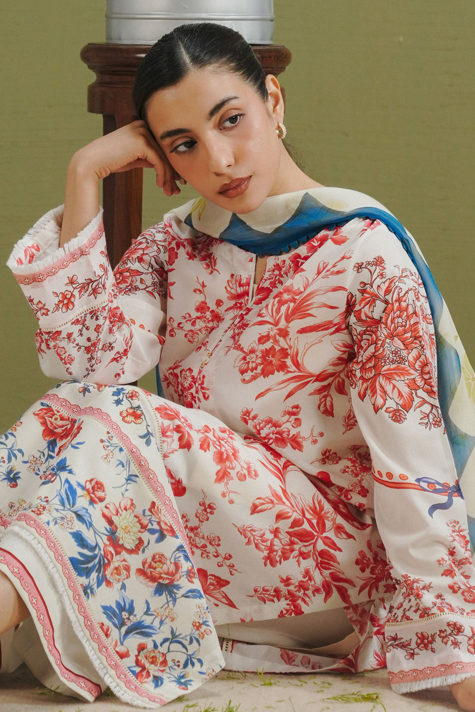 Pakistani Coco by Zarashahjahan Unstitched Three Piece Elvo-4A