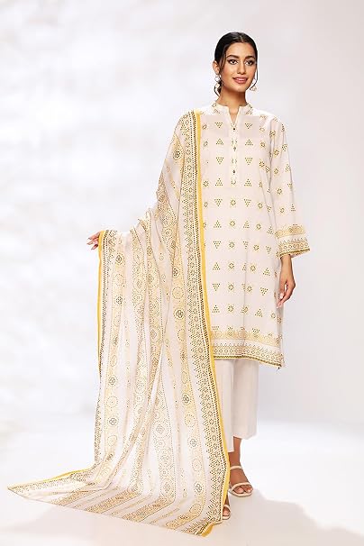 Pakistani Nishat Unstitched Three Piece