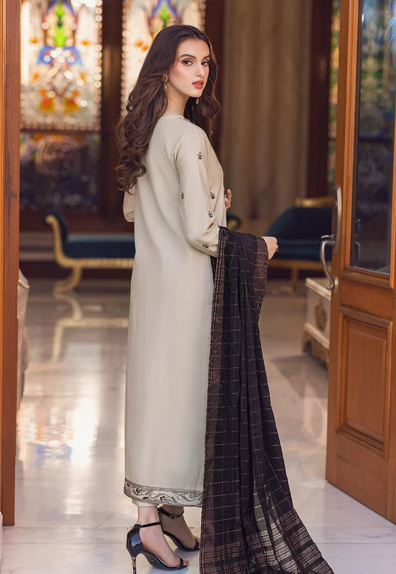 Pakistani Asim Jofa Embroidered Lawn Unstitched Three Piece - Suit AJP-13