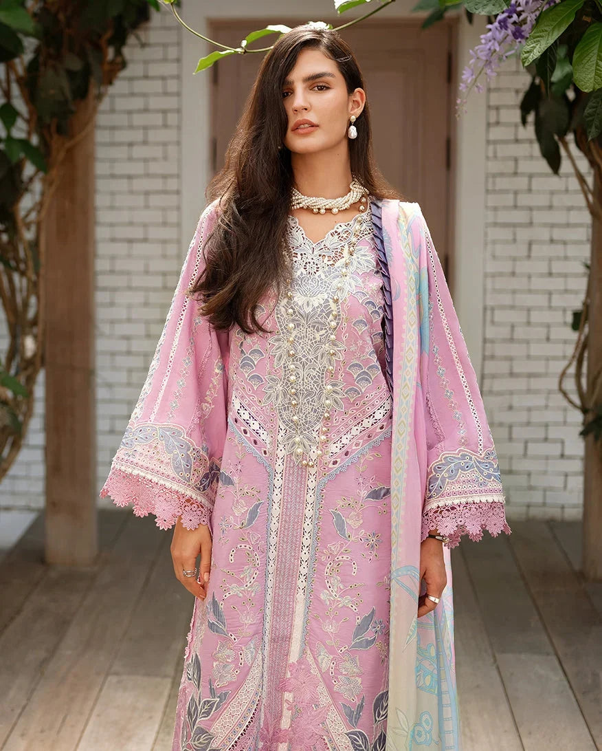 Pakistani Mushq Unstitched Three Piece - Endless Love