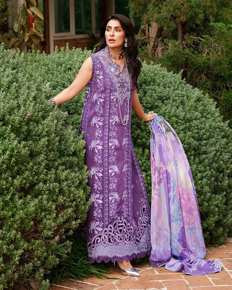 Pakistani Mushq Unstitched Three Piece - Lovers Lane