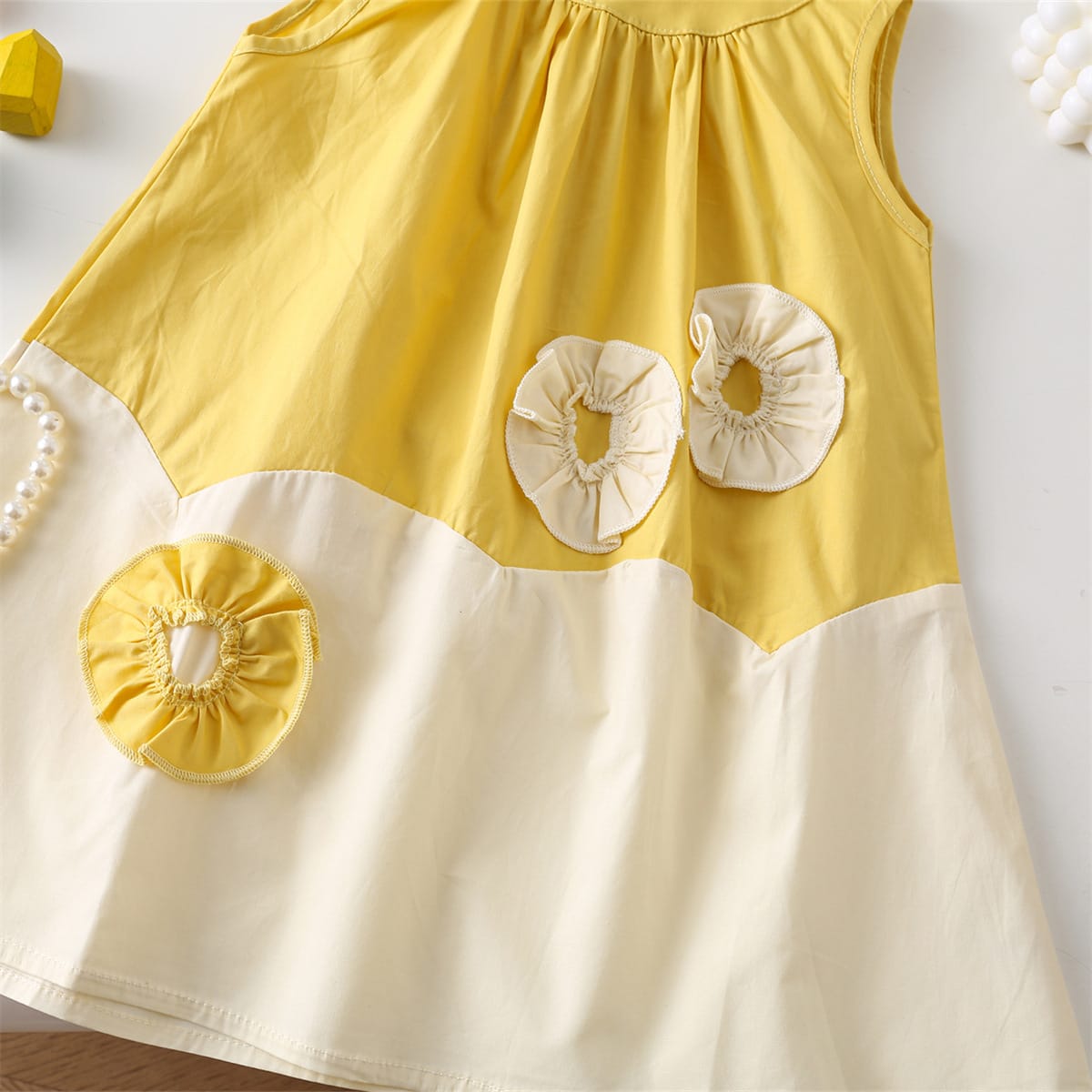 Imported Kids Stylish Top - Old Gold