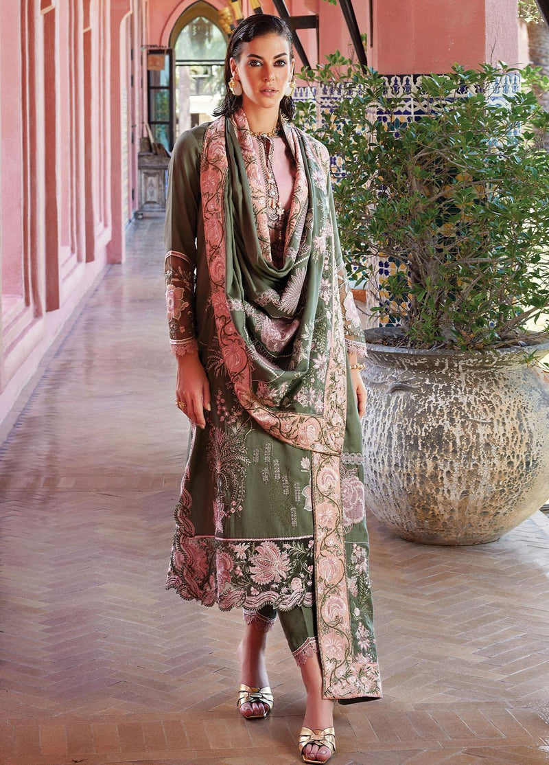 Pakistani Moroccan Dream By Mushq Unstitched Three Piece