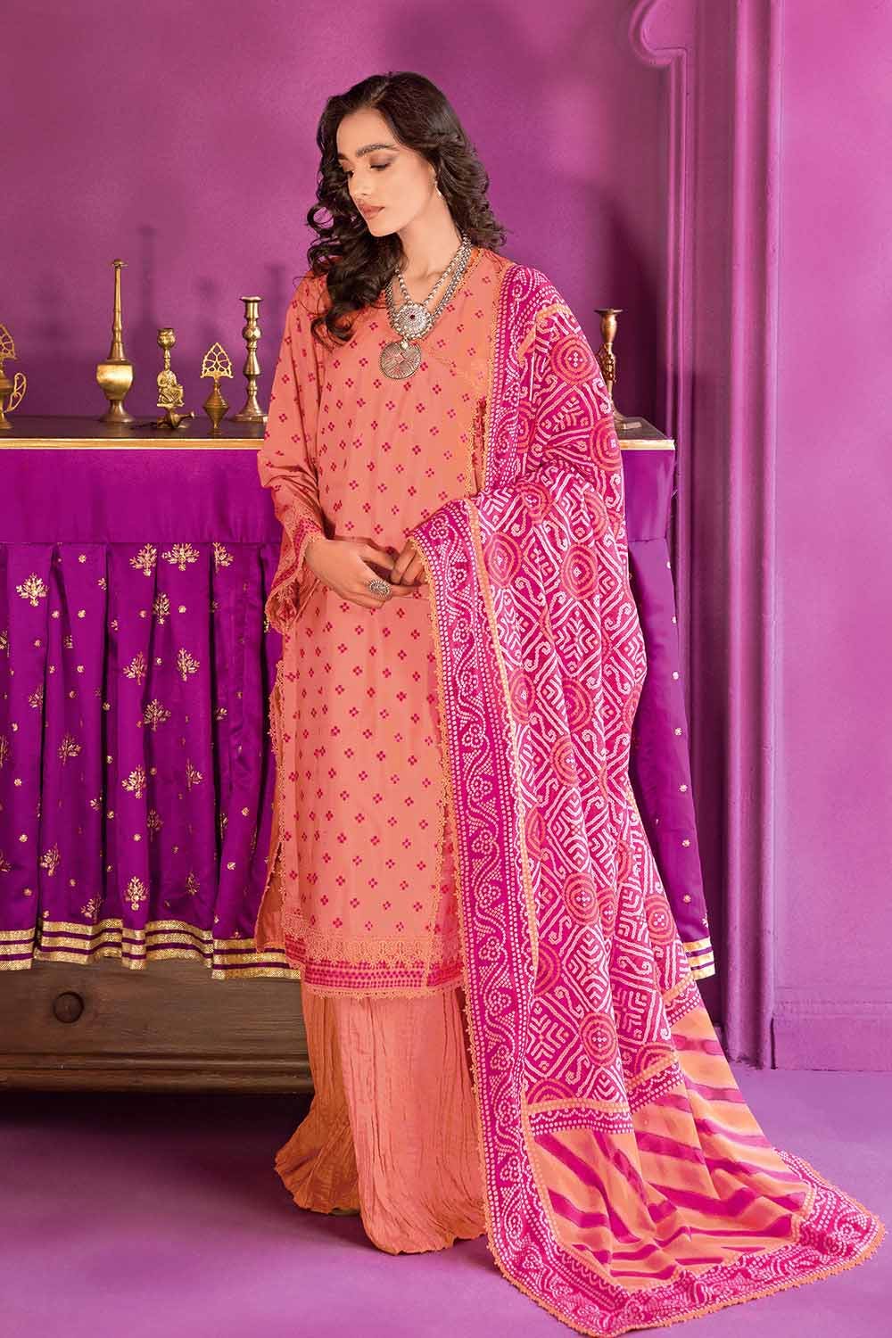 Pakistani Gul Ahmed Unstitched Three Piece