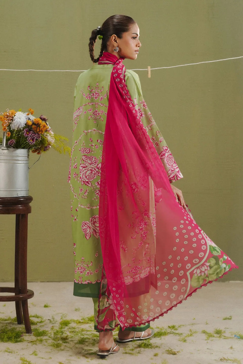 Pakistani Coco by Zarashahjahan Unstitched Three Piece Elix-2B