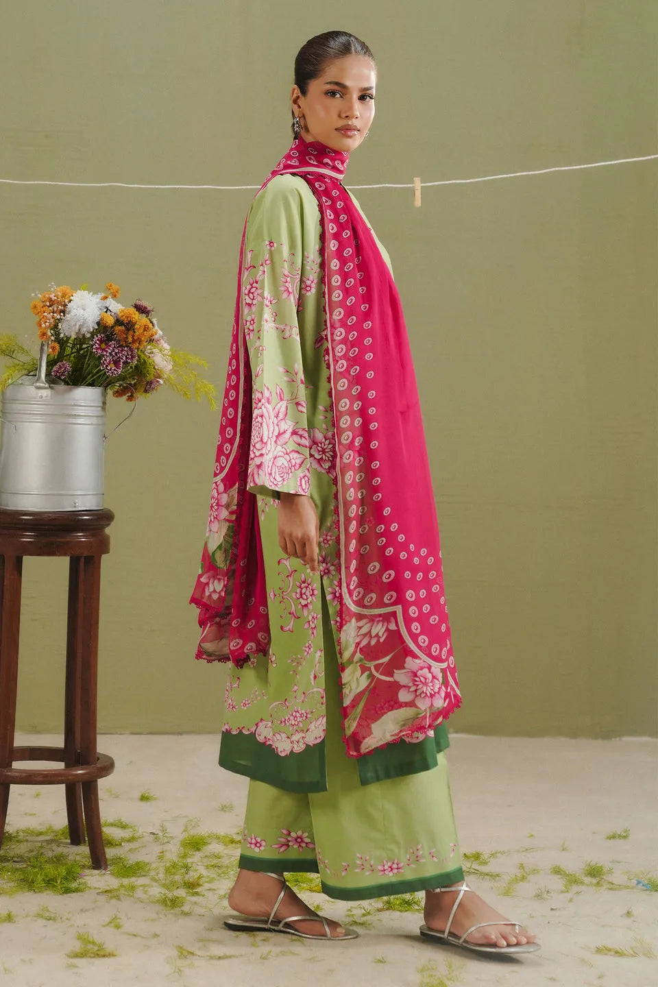 Pakistani Coco by Zarashahjahan Unstitched Three Piece Elix-2B