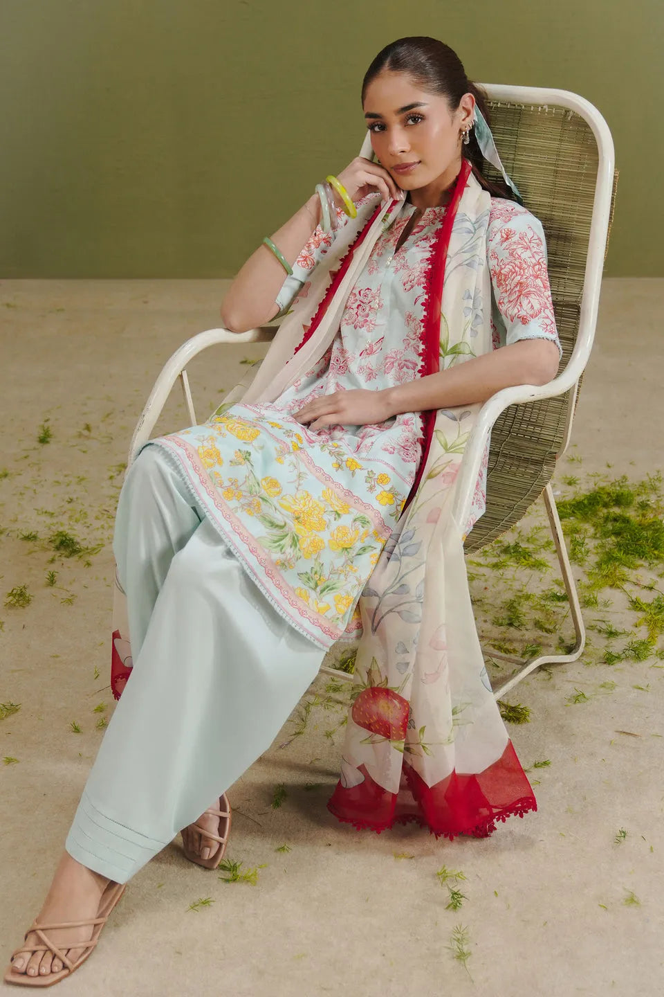 Pakistani Coco by Zarashahjahan Unstitched Three Piece Elix-4B
