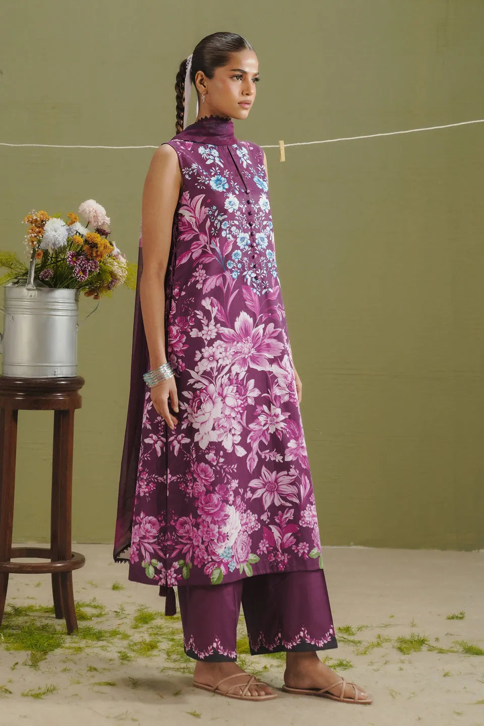 Pakistani Coco by Zarashahjahan Unstitched Three Piece Elix-6B