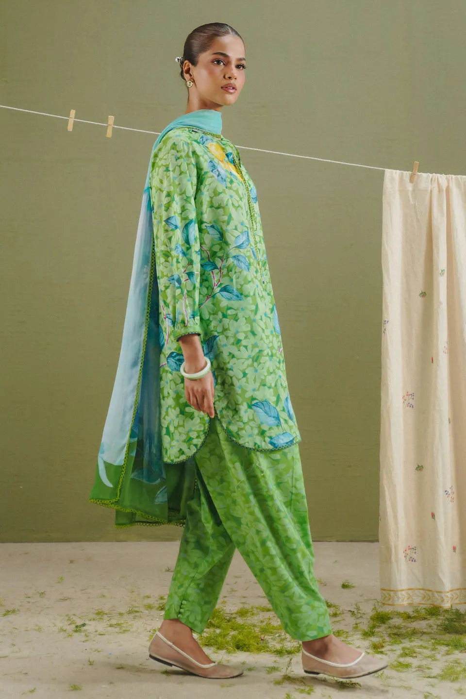 Pakistani Coco by Zarashahjahan Unstitched Three Piece Elix-7B
